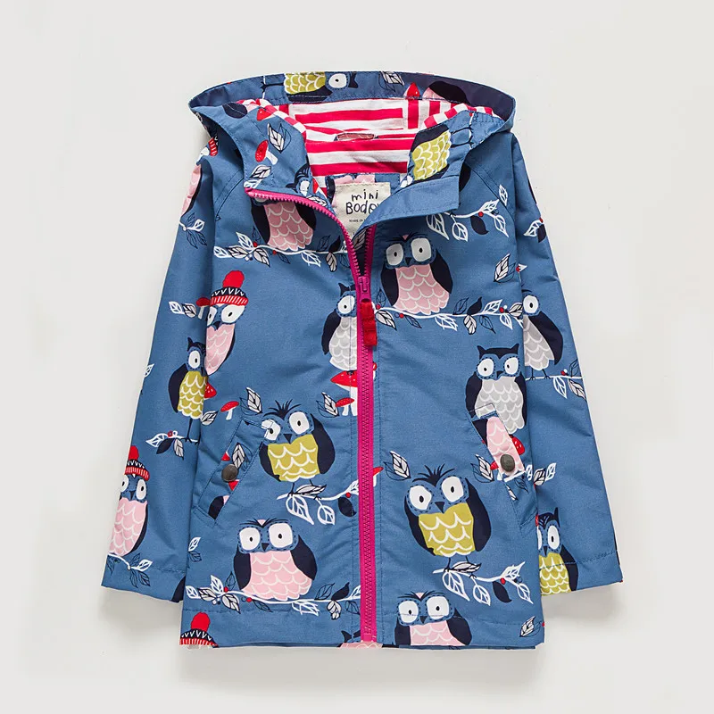 Новинка 2019 года ветровка для девочек сезон весна-осень верхняя одежда с