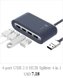 1 шт. высокое качество 4 порта Micro USB для Android Планшетный компьютер pc мощность зарядки OTG концентратор Кабельный разъем сплитер
