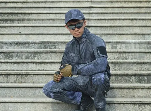 

us army military uniform for men PYTHON shooter combat uniform Diamondbacks field outdoor uniform shirt and pants M-XXL