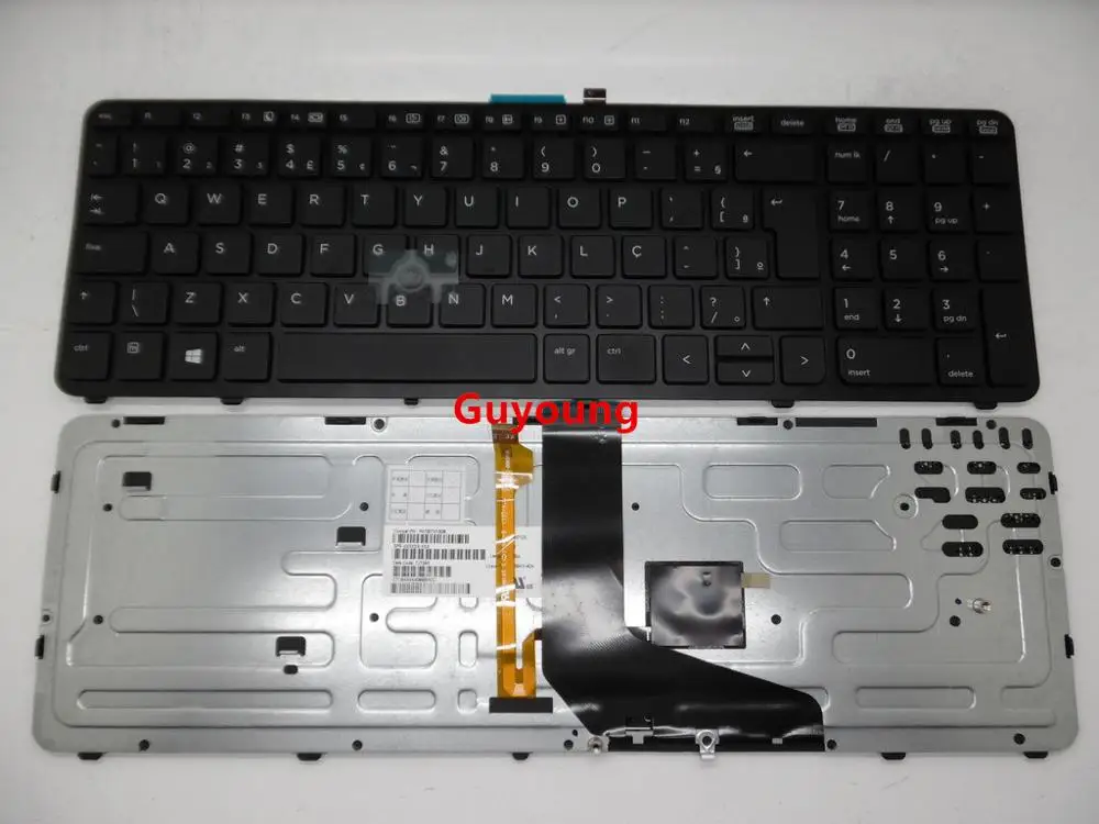 95% ноутбук с клавиатурой с подсветкой для hp ZBOOK15 ZBOOK17 Zbook 15 17 G1 G2 733688-251 745663-251 MP-12023SUJ698W PK130TK2A05