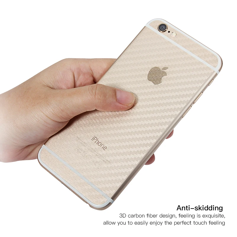 Ascromy 2 шт. экологичный чехол из углеродного волокна для iphone 6 6s 5 5S 7 Plus защитная
