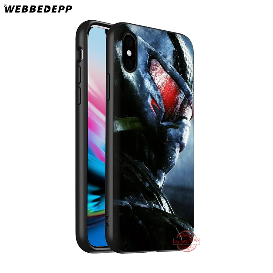 WEBBEDEPP Crysis 3 мягкий силиконовый чехол для iPhone 8 7 6S 6 Plus 11 Pro XS Max XR X 5 5S SE задняя крышка |