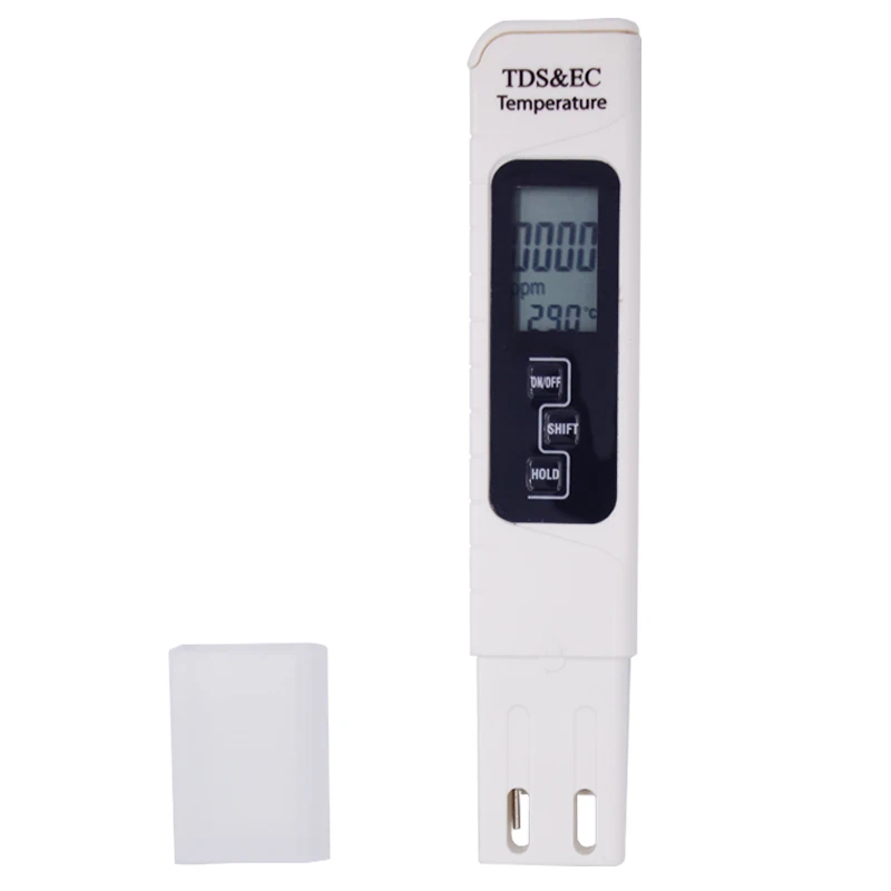 Цифровой Измеритель проводимости EC 3 в 1 тестер питьевой воды для бассейна