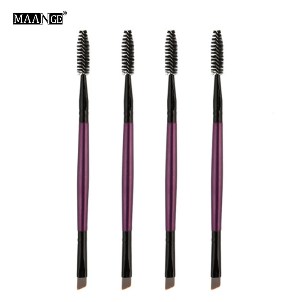 ZH-4pcs Набор кистей для макияжа Pro 18 шт., контурная пудра, тени для век, подводка для глаз, кисть для растушевки губ, косметические кисти для макияжа, инструменты - Handle Color: ZH-4pcs