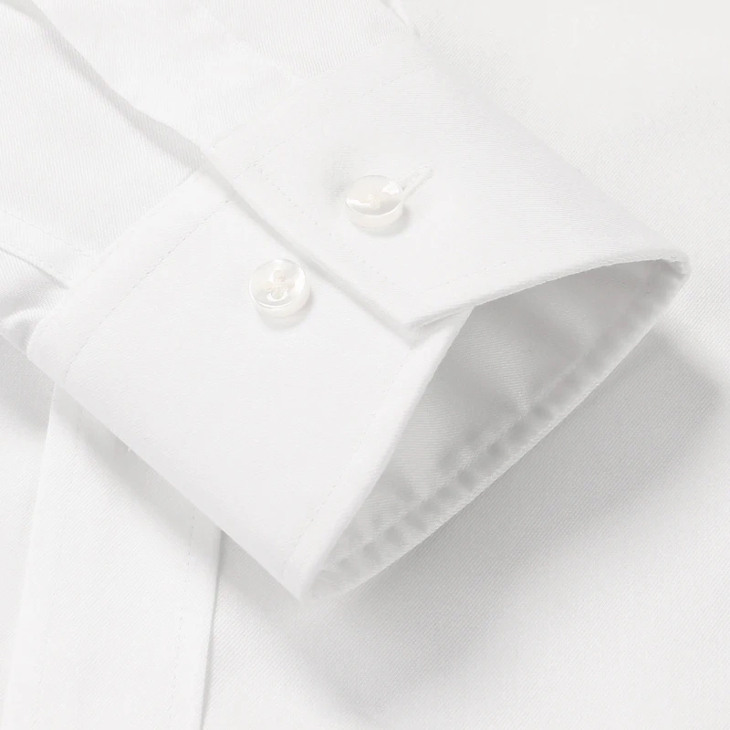 Smart five рубашка летом 100% хлопок с длинным рукавом мужская бренд тонкий белый clothing