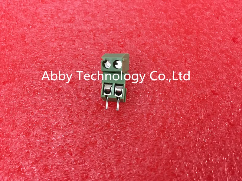 100 шт. KF301-2P KF301 &quot- &quotвинт 2Pin 5 0 мм коннектор для винтовой клеммы PCB с прямым
