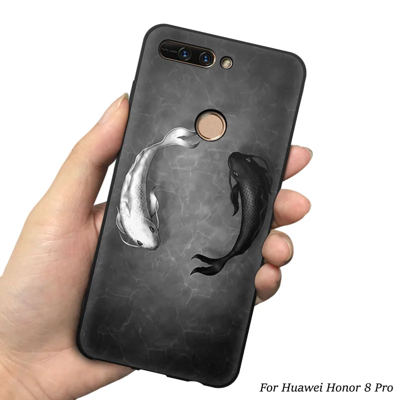12 EiiMoo силиконовый чехол для телефона для huawei Honor 8 Pro, чехол для huawei Honor V9, милый узор, мягкий чехол для Honor 8 Pro, чехол - Цвет: 12