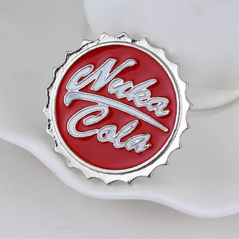 Новинка, Nuka Cola брелок для бутылок, открывалка для бутылок, брелок для ключей для женщин и мужчин, автомобильный брелок, ювелирные аксессуары