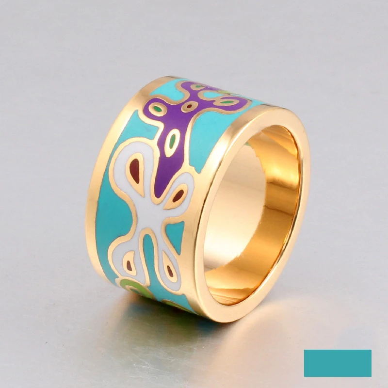 Модные ювелирные изделия Дубай винтажные кольца для женщин заполненный