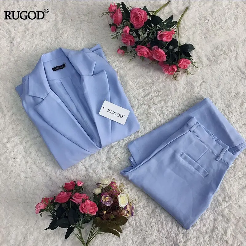 Rugod 2021 красивое и элегантное Офисные женские туфли деловые костюмы для мужчин