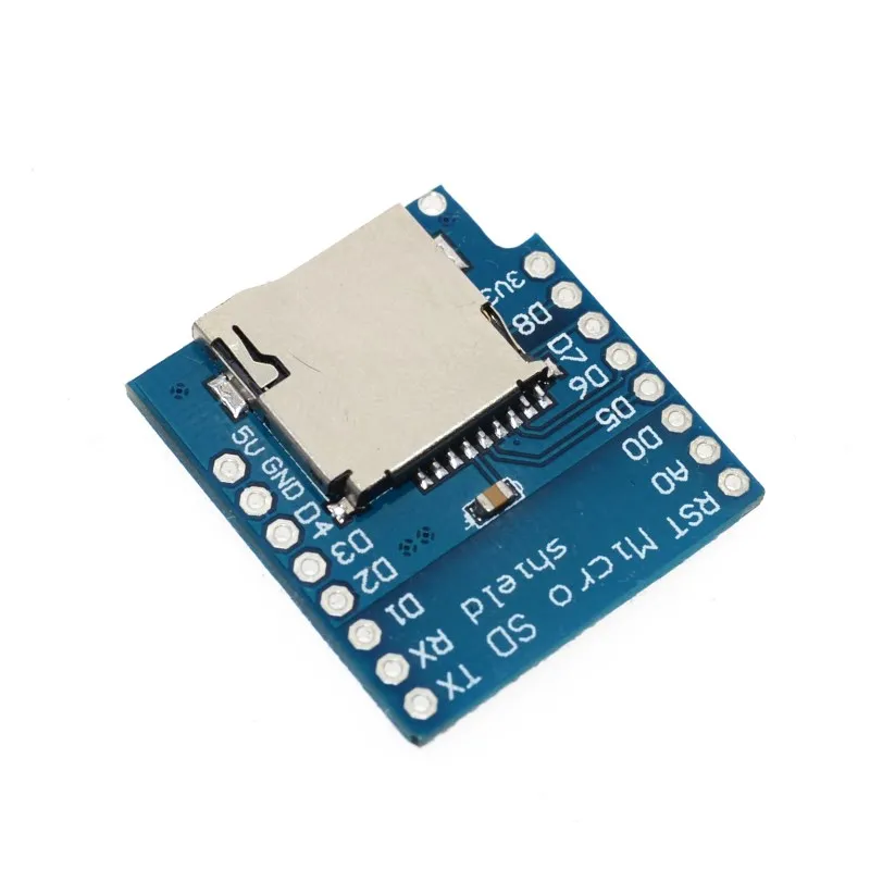 Плата расширения Micro SD для D1 MINI Mciro TF карта защитный модуль памяти SPI | Электроника