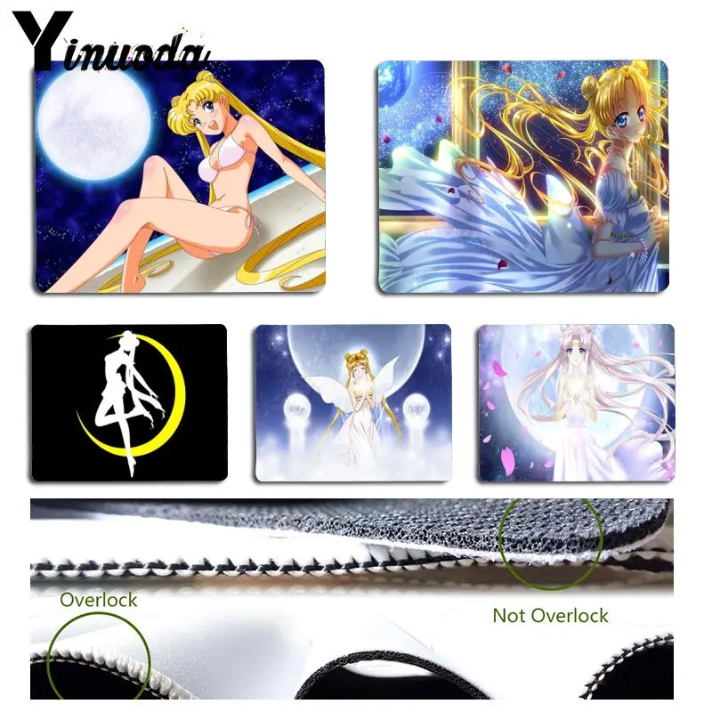 Игровой коврик Yinuoda sailor moon Аниме-пэд для мыши размером 180x220x2 мм и 250x290x2 мм