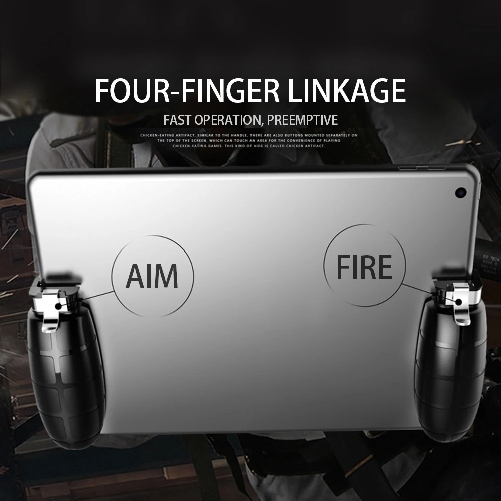 PUBG Mobie Controller for iPad Tablet Game Controller Console Gamepad for PUBG Handle L1R1 Trigger Button Fire Aim Button