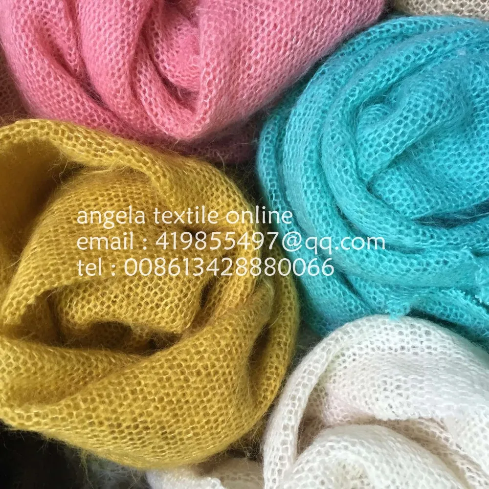 wholesale knit fabrics thin and soft sanded crylic cotton | Дом и сад