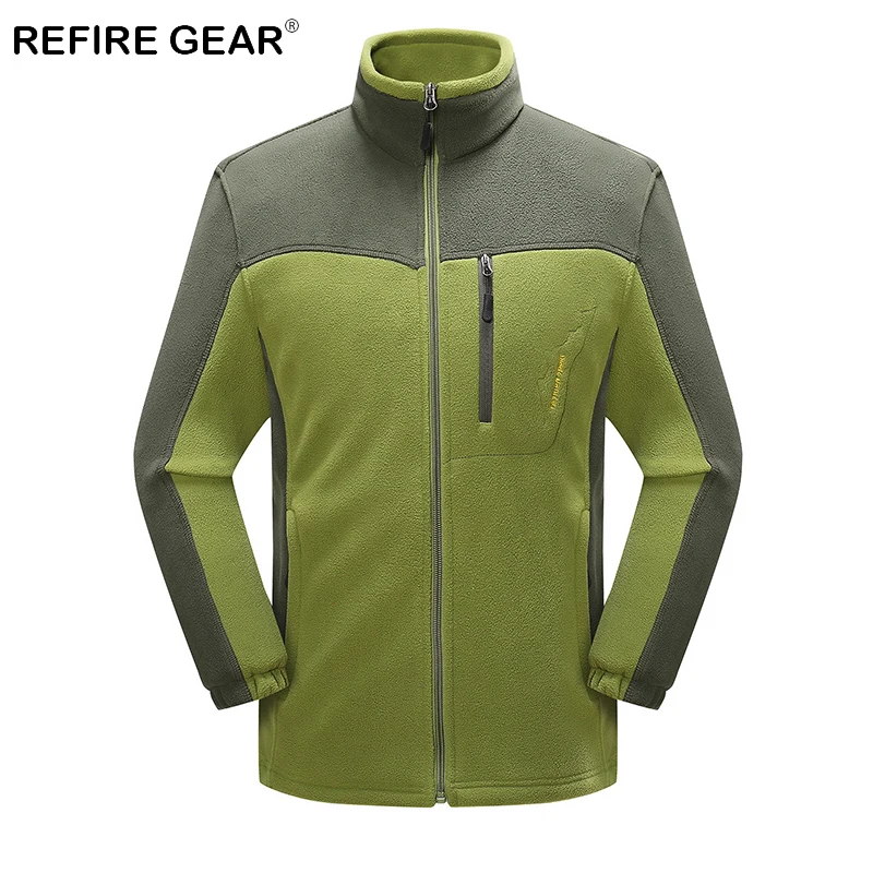 ReFire Gear зимние теплые флисовые куртки для кемпинга на открытом воздухе Мужская