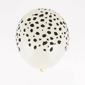 20pcs/lot 12 inch Zebra Leopard Tiger Skull pattern Latex Balloons Baby Shower Birthday Party Animal Cheetah Helium Decor | Дом и сад