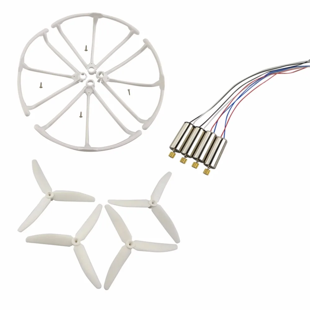 RC 4 шт. 3 листный пропеллер моторы и защита пропеллера для Hubsan X4 H502S H502E H502T H507A H216A