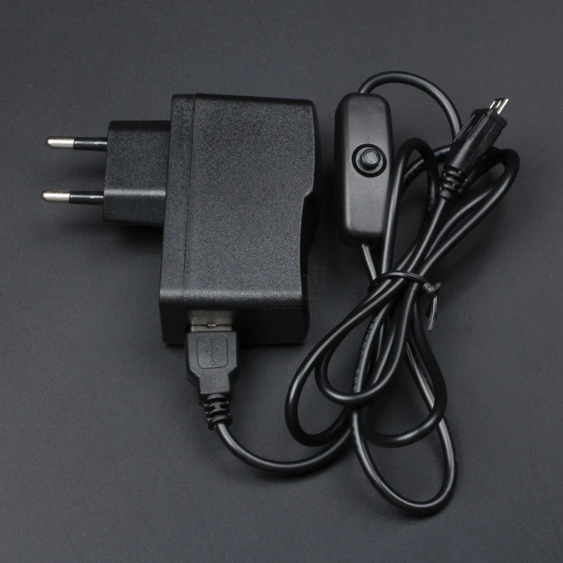Raspberry Pi 3 адаптер питания переменного тока комплект 5 в 2.5A Micro USB кабель USB зарядное устройство для Raspberry Pi 3 model B+ plus переключатель включения