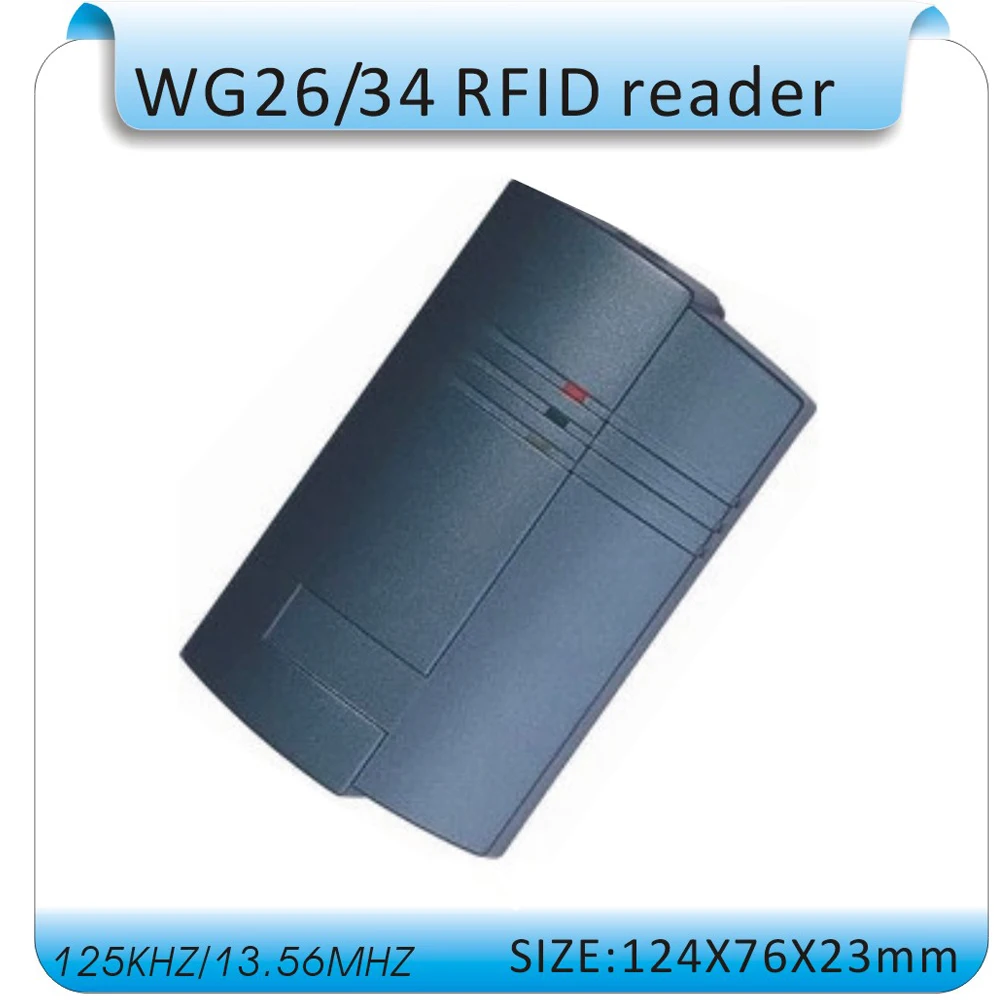 Free shipping 125Khz Rfid WG26 Reader /contactless reader ID Card WG26/34 EM4100 +10pcs card | Безопасность и защита