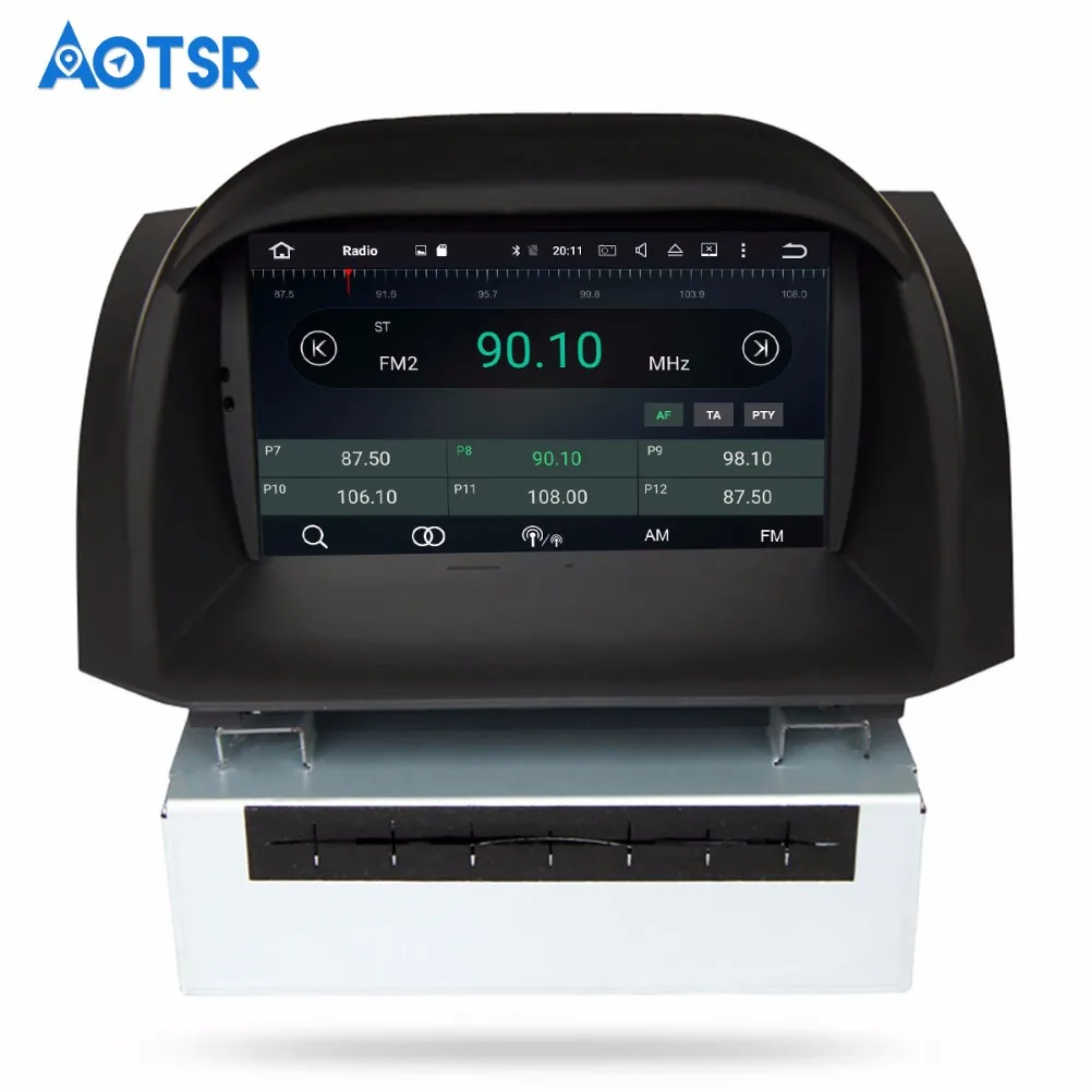 Автостерео Android 8 1 Автомобильный DVD стерео для Ford Fiesta 2013 2014 2015 2016 GPS навигация видео