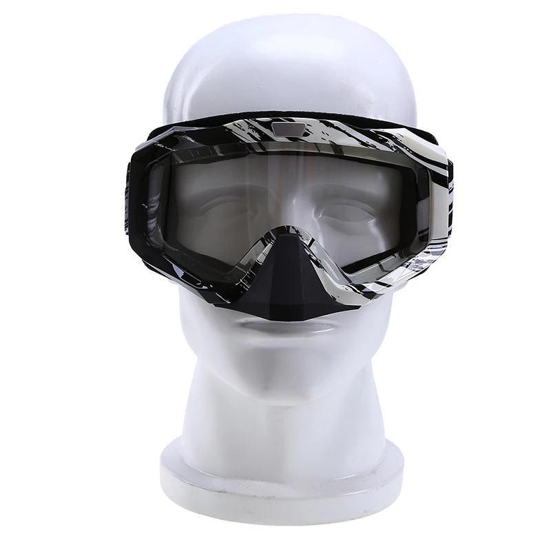 Очки для мотокросса posbay очки катания на лыжах красно синие и белые спортивные