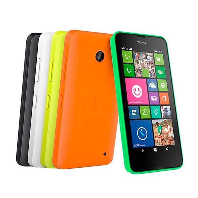 Восстановленный разблокированный один/Dual Sim мобильный телефон Nokia Lumia 630 Windows