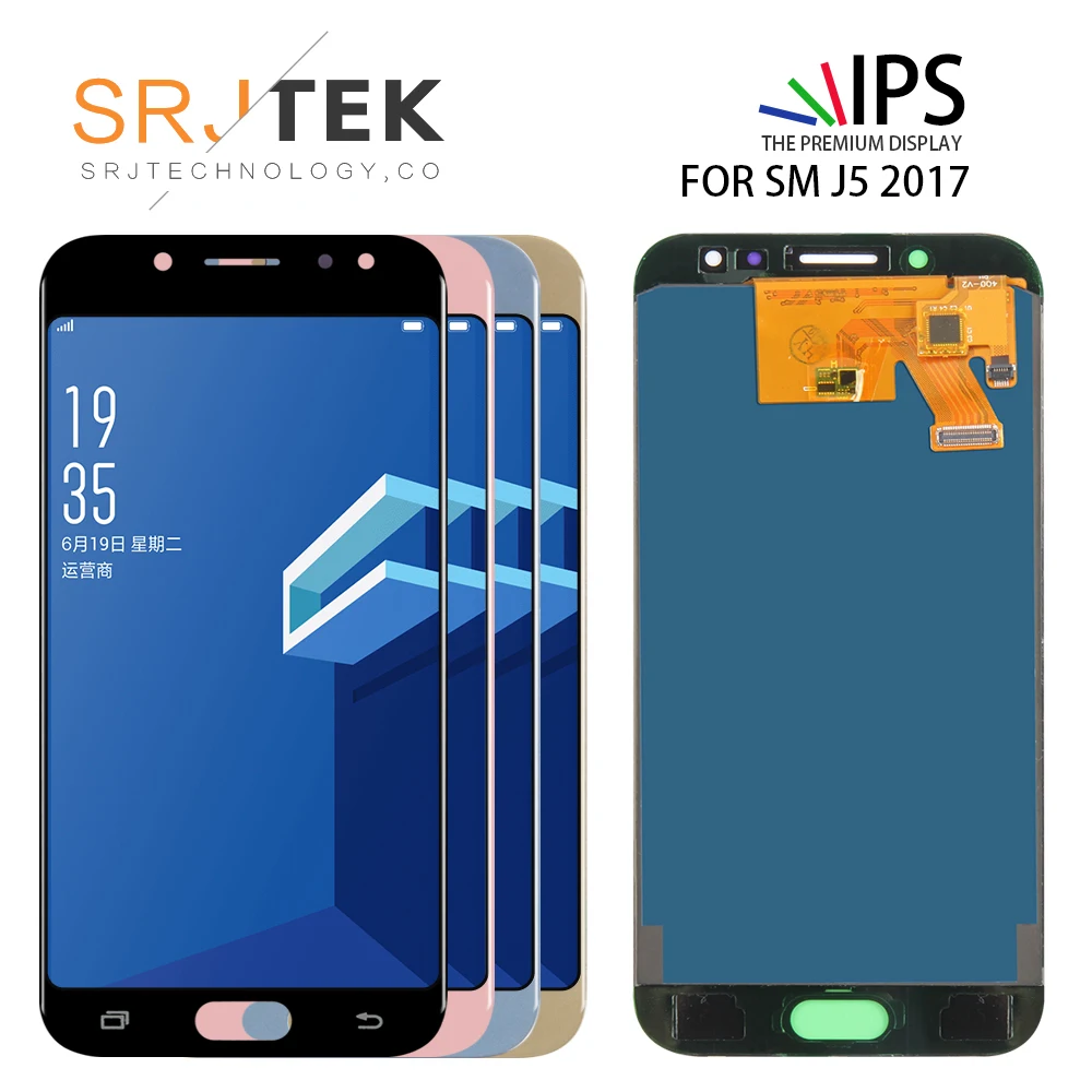 5 2 ''регулировка яркости ЖК дисплей для Samsung Galaxy J5 2017 SM J530 J530F J530FN + сенсорный
