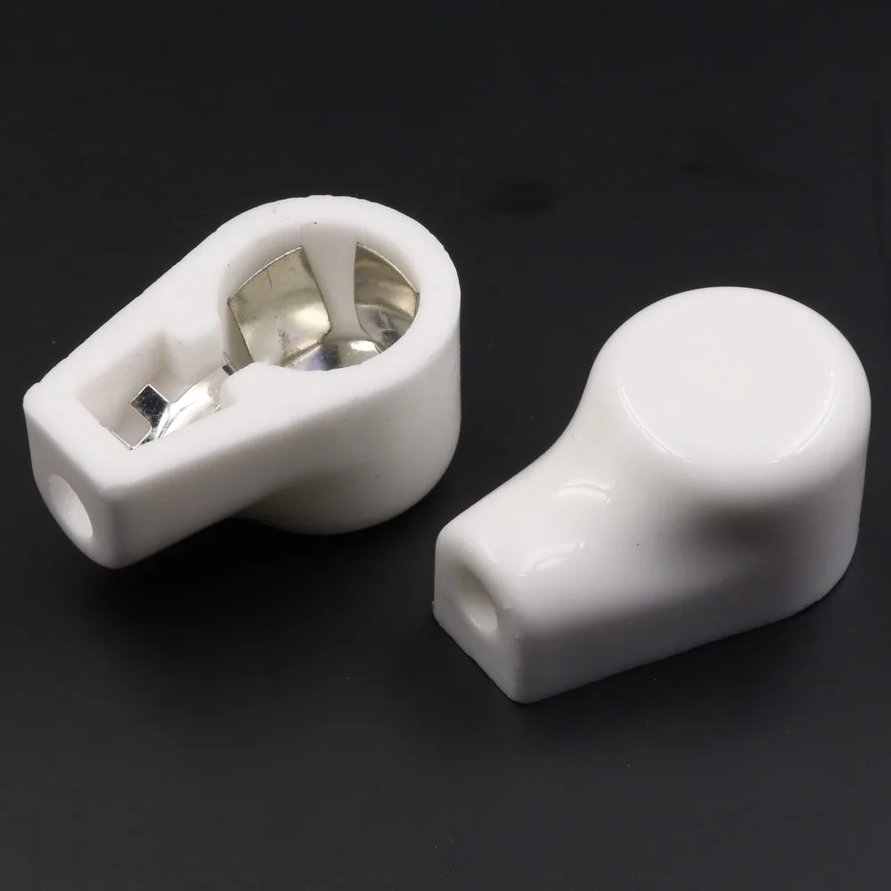 PAPRI Бесплатная доставка 2 шт. для поделок керамические 14 мм Посеребренная анодная