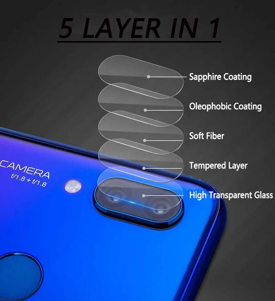 Закаленное защитное стекло для Huawei Honor Play Note 10 6X 7S 8X Max Nova 3E 2s 2i V9 Plus|Защитные стёкла