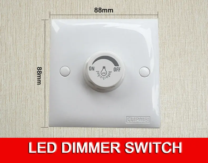 LED SCR Диммер 220 Вт AC В Регулируемый Контроллер Для Затемнения Панели Света