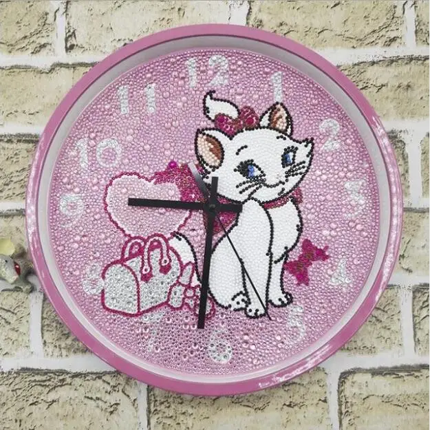Алмазов картина мультфильм кошка пижамы для малыша 5d diy алмазная живопись с