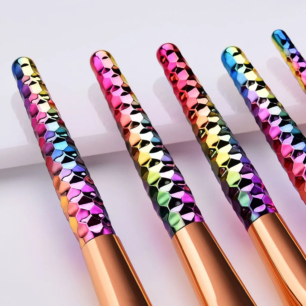 Косметические кисти для макияжа 7 шт. с Сотами тени век набор кистей