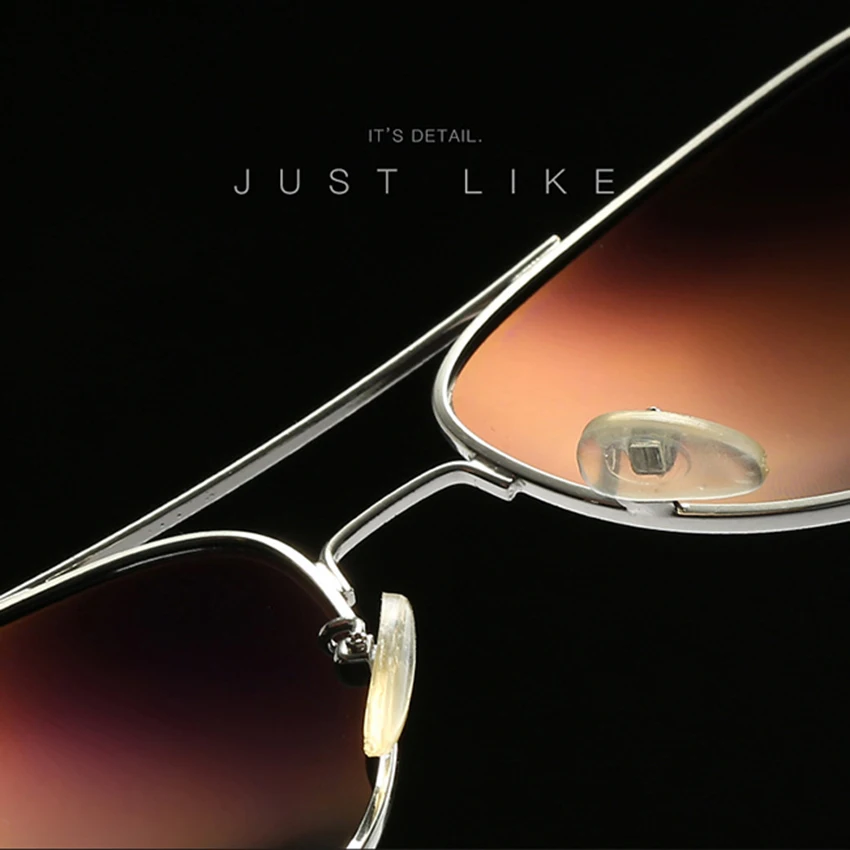 

BRAND DESIGN Pilot Polarized Sunglasses for Men Vintage Classic Metal Frame Mens Driving Sunglasses Black Male gafas de sol