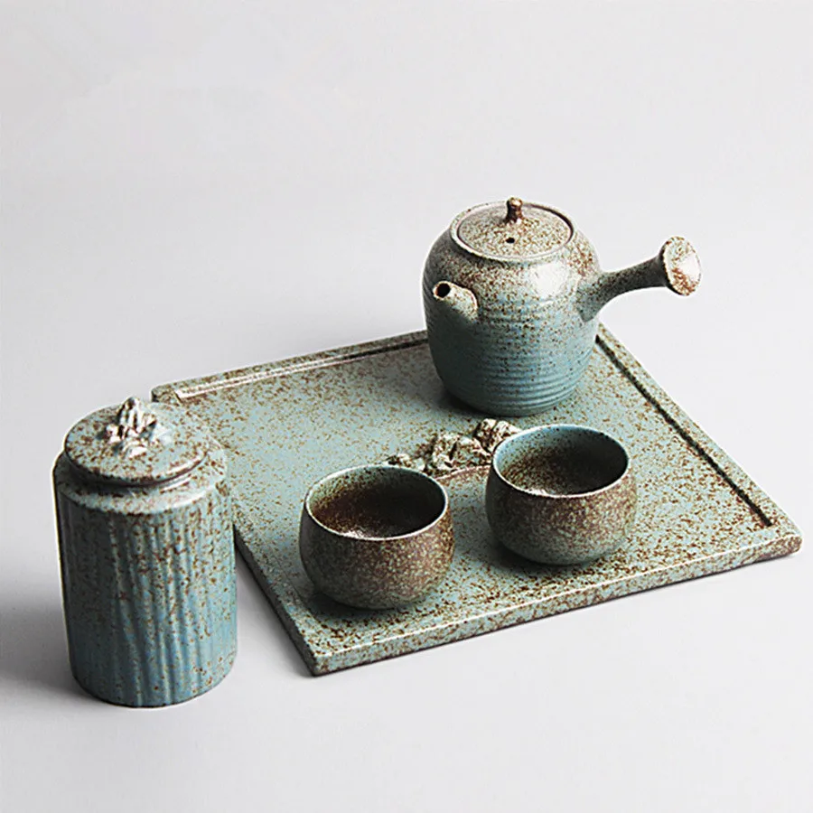 Тайваньский японский чайник кунг фу боковой Kanshou чайный поднос подарочный набор