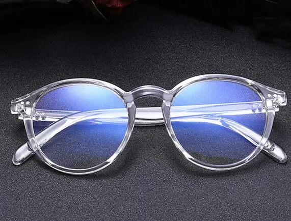Transparent Frame Модные черные и прозрачные оправы очки для близорукости женские и мужские короткие очки для коррекции зрения-1-1,5-2-2,5-3-3,5-4 - Цвет оправы: Transparent Frame