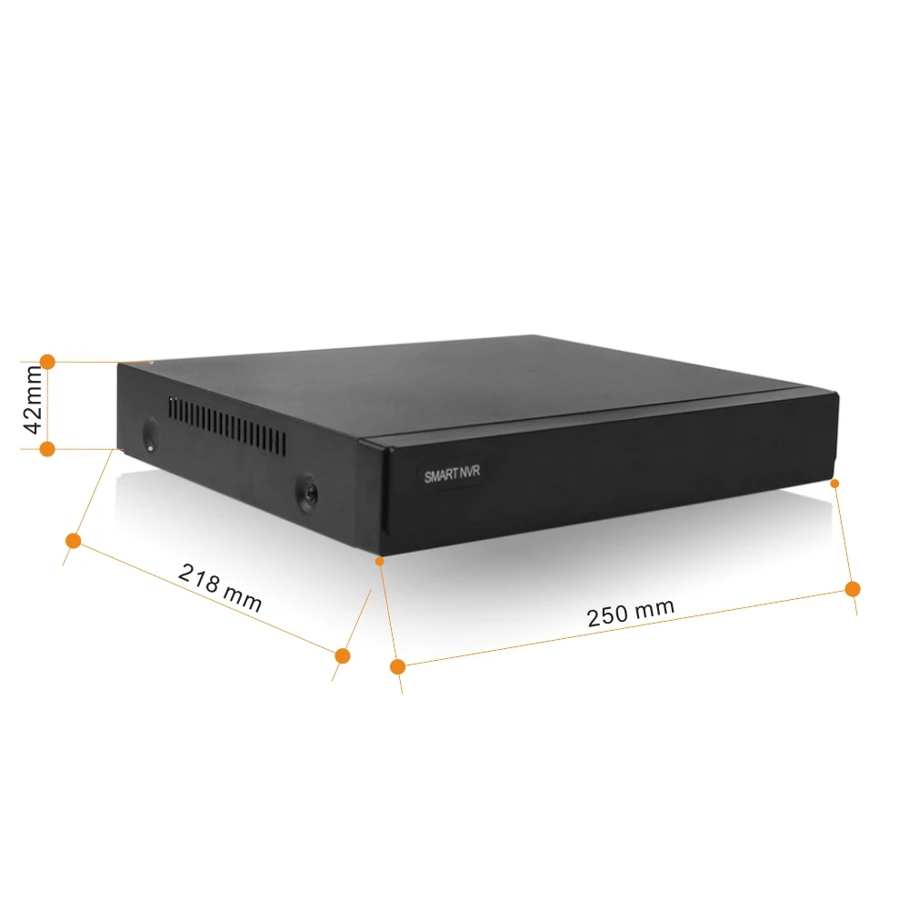 SVNVR 4CH 8CH 2MP H.265 POE NVR Поддержка жесткого диска 1x10TB с выходом HDMI и VGA бесплатное