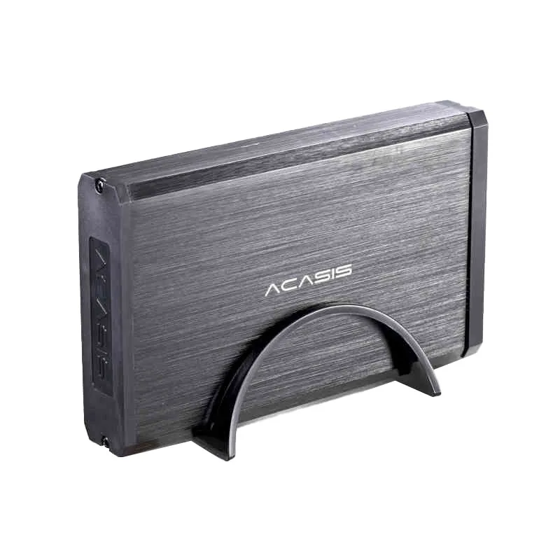 US Plug Acasis Hdd корпус чехол Hdd 3,5 Алюминиевый Usb Sata внешний корпус жесткий диск Hd чехол Usb 3,0 Caddy Box ноутбук - Цвет: US Plug