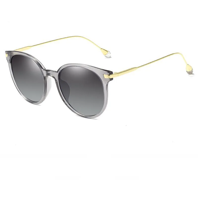 Женские солнцезащитные очки женские круглые для девочек уличные путешествия