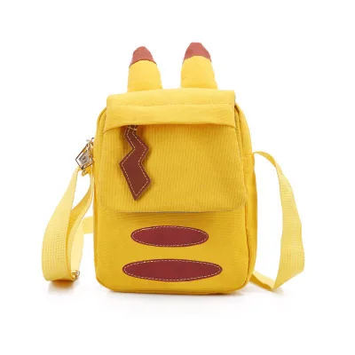 Kawaii Go сумка с рисунком Пикачу через плечо сумки для женщин Sac De Plage Cartable