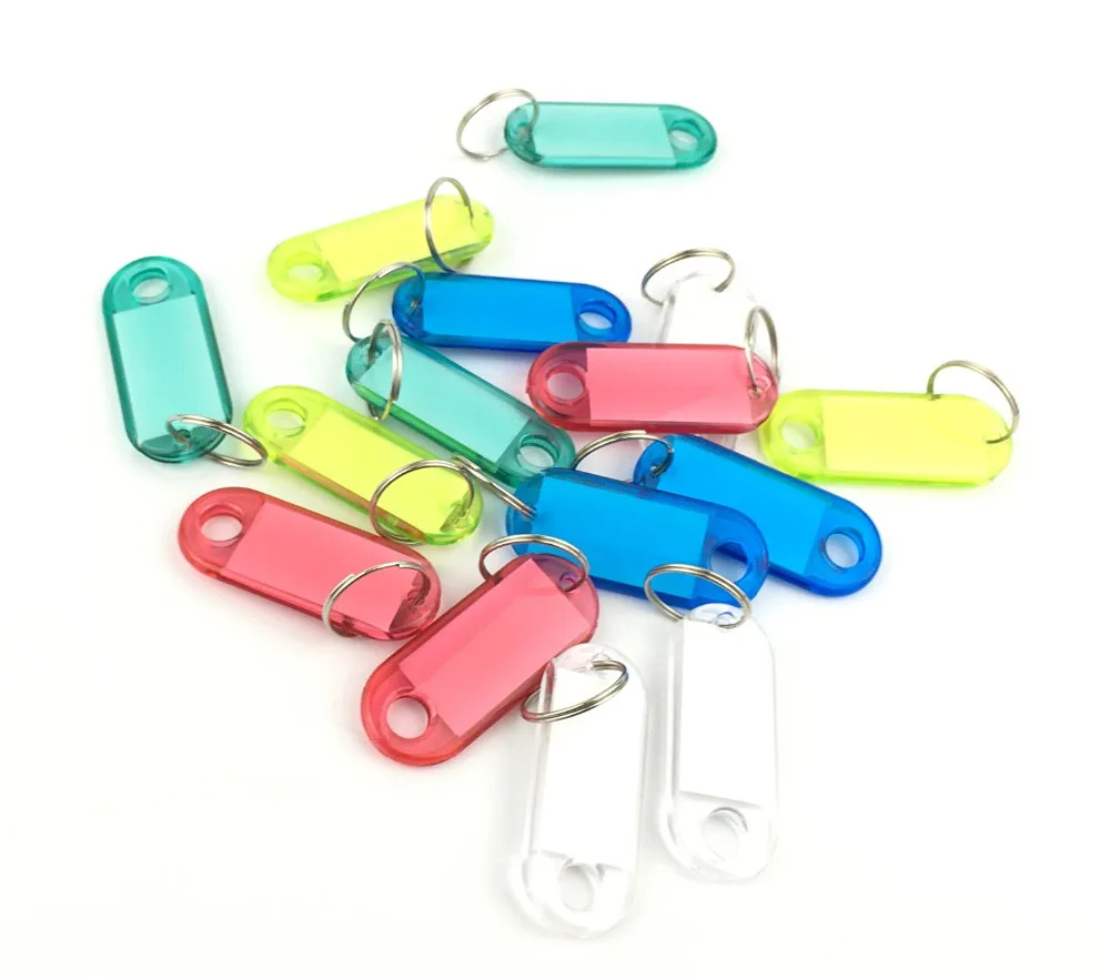 15 шт. набор бирок для ключей с различной цветовой кодировкой|tag keyring|key tags labelstag tag |