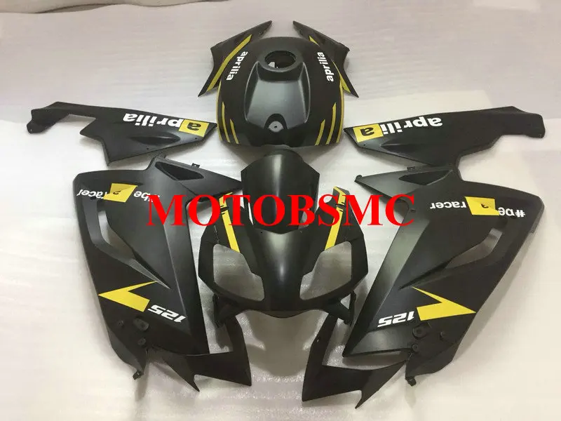 Комплект обтекателей под давлением для Aprilia RS125 06 07 08 09 10 11 RS 125 2006 2007 2011 ABS Матовый