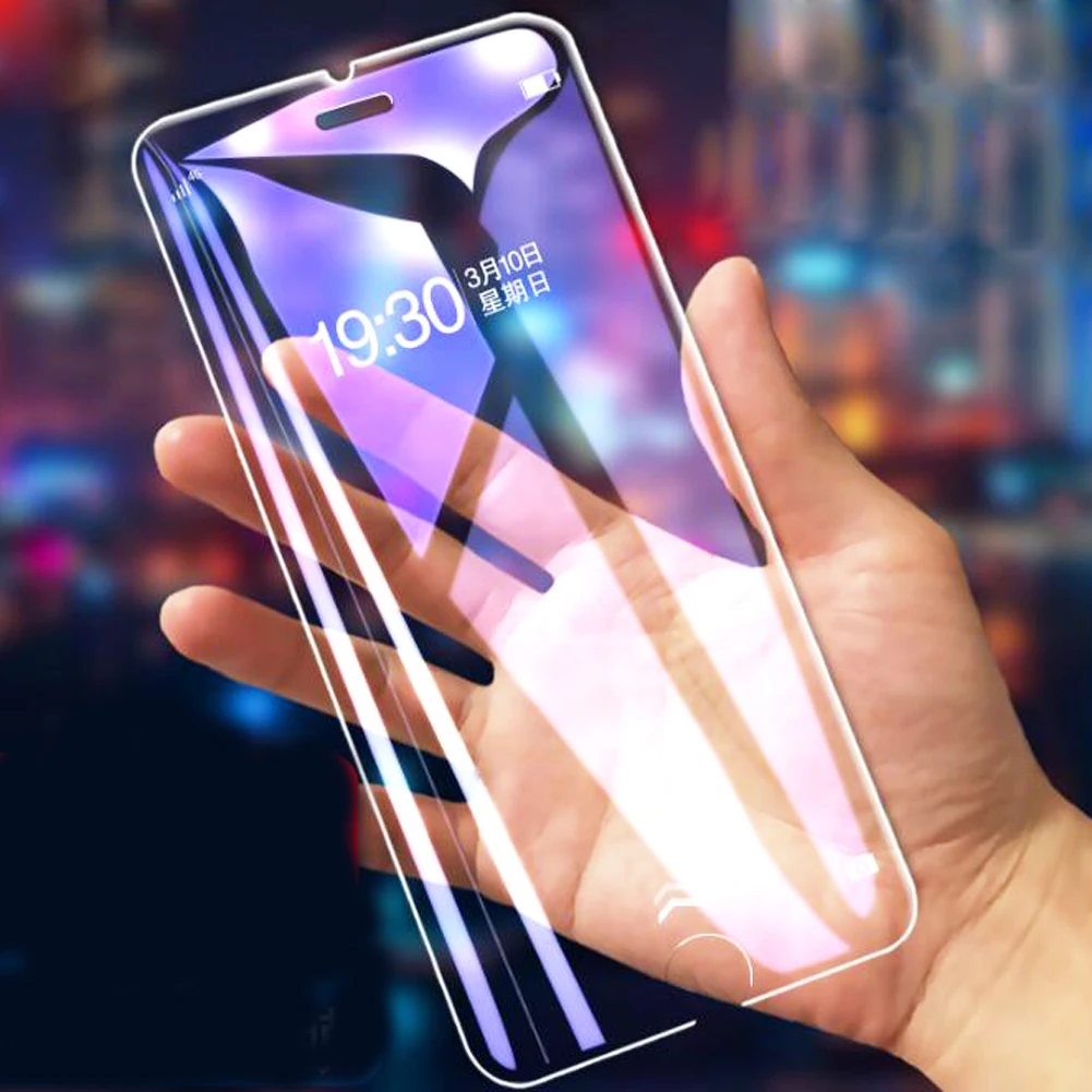 5D защита для экрана зеркала iPhone X 10 закаленное стекло 6S 7 8 Plus защитное