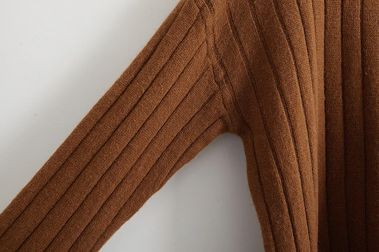 Soft Rabbit Hair Knitted Pullover Solid color Stripes Loose Turtleneck Women Sweater 2019 Winter New Fashion Warm Pullovers | Женская