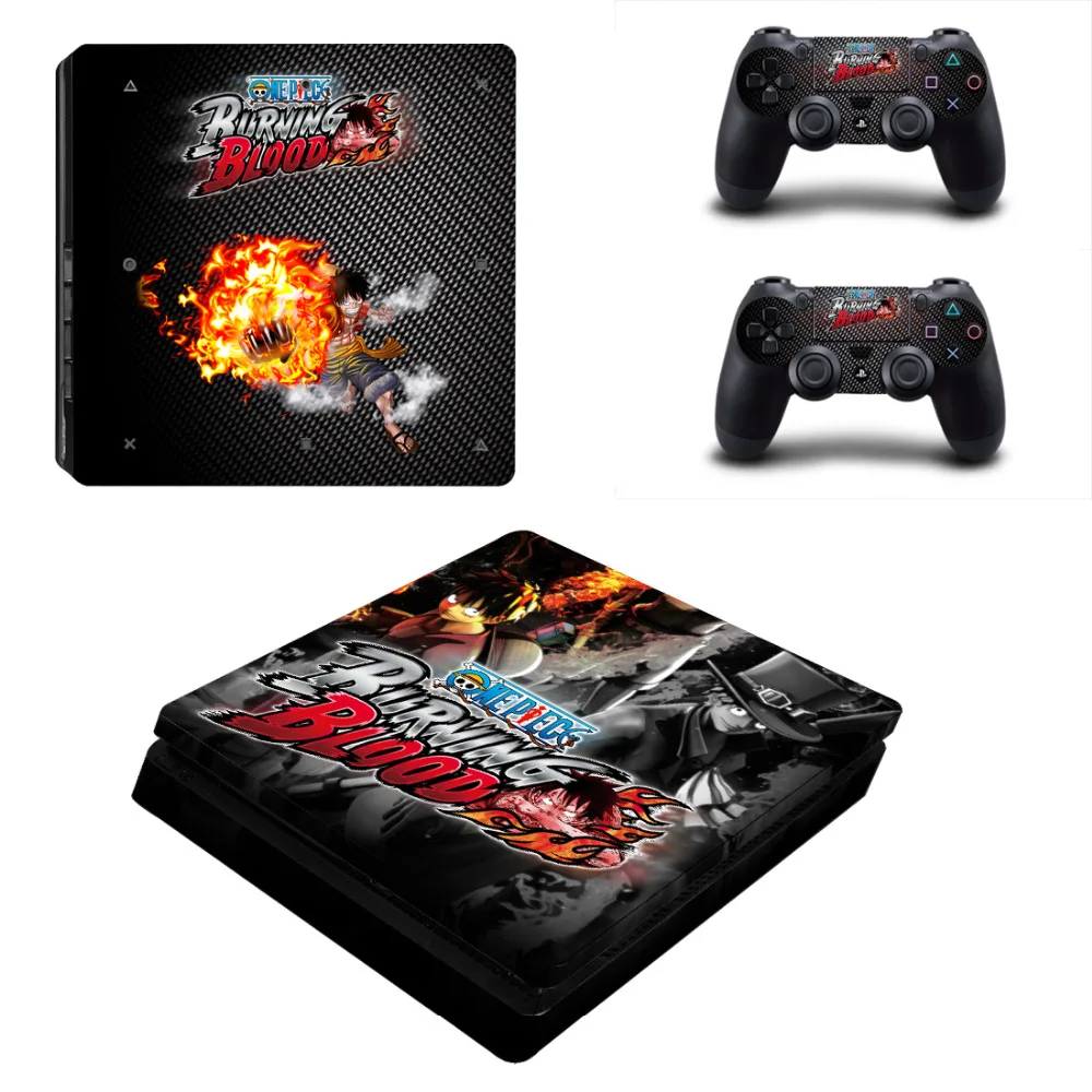 НОВАЯ тонкая наклейка для консоли Sony PlayStation 4 и 2 контроллеров PS4 Аниме