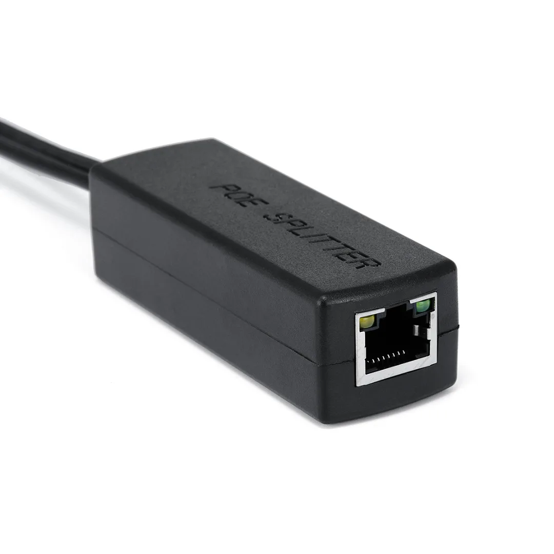 Новое поступление 1 шт. активный сплиттер PoE Power аудио кабель через Ethernet 48В до 12В