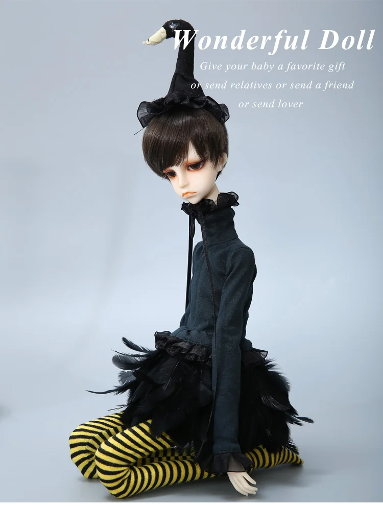 OUENEIFS Дуглас DC BJD SD кукла 1/4 модель тела Черный лебедь стиль K-body-06