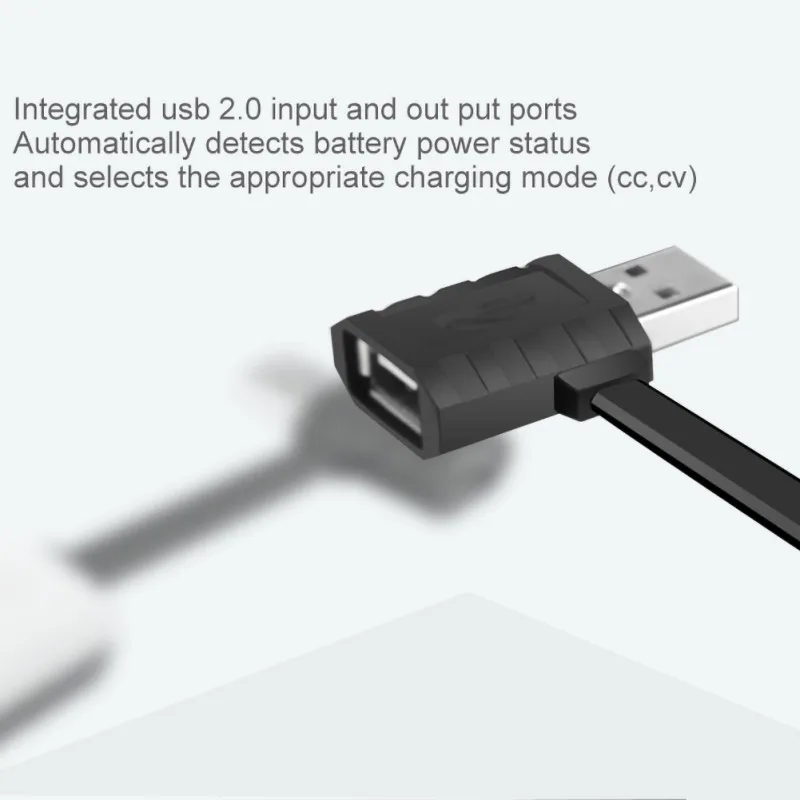 A10 18650 многофункциональное магнитное зарядное устройство USB li ion мини