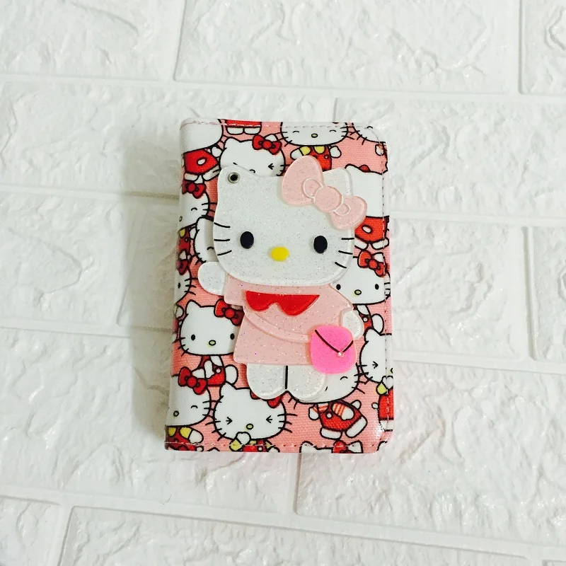 Плюшевая сумка HELLO KITTY из искусственной кожи kawaii на молнии Женский мультяшный