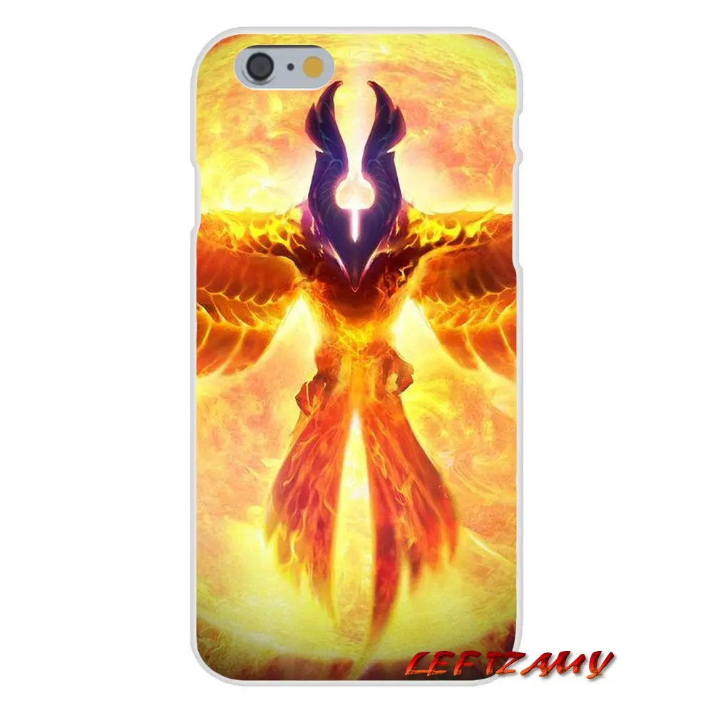 Мода игры Феникс Dota 2 для Xiaomi Redmi Note 6A MI8 Pro S2 A2 Lite Se MIx Макс 3 F1 Oneplus 6 T Прозрачная