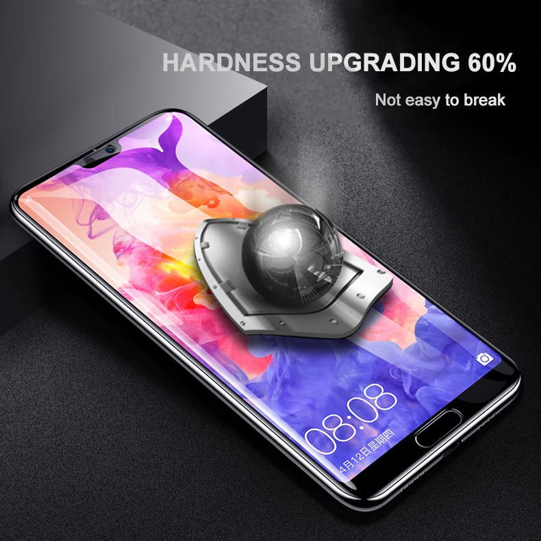 Защитное стекло для Honor P20/P20 Pro/P20 Lite/10/10 Lite/8X/8X Max из закалённого стекла 9D|Защитные
